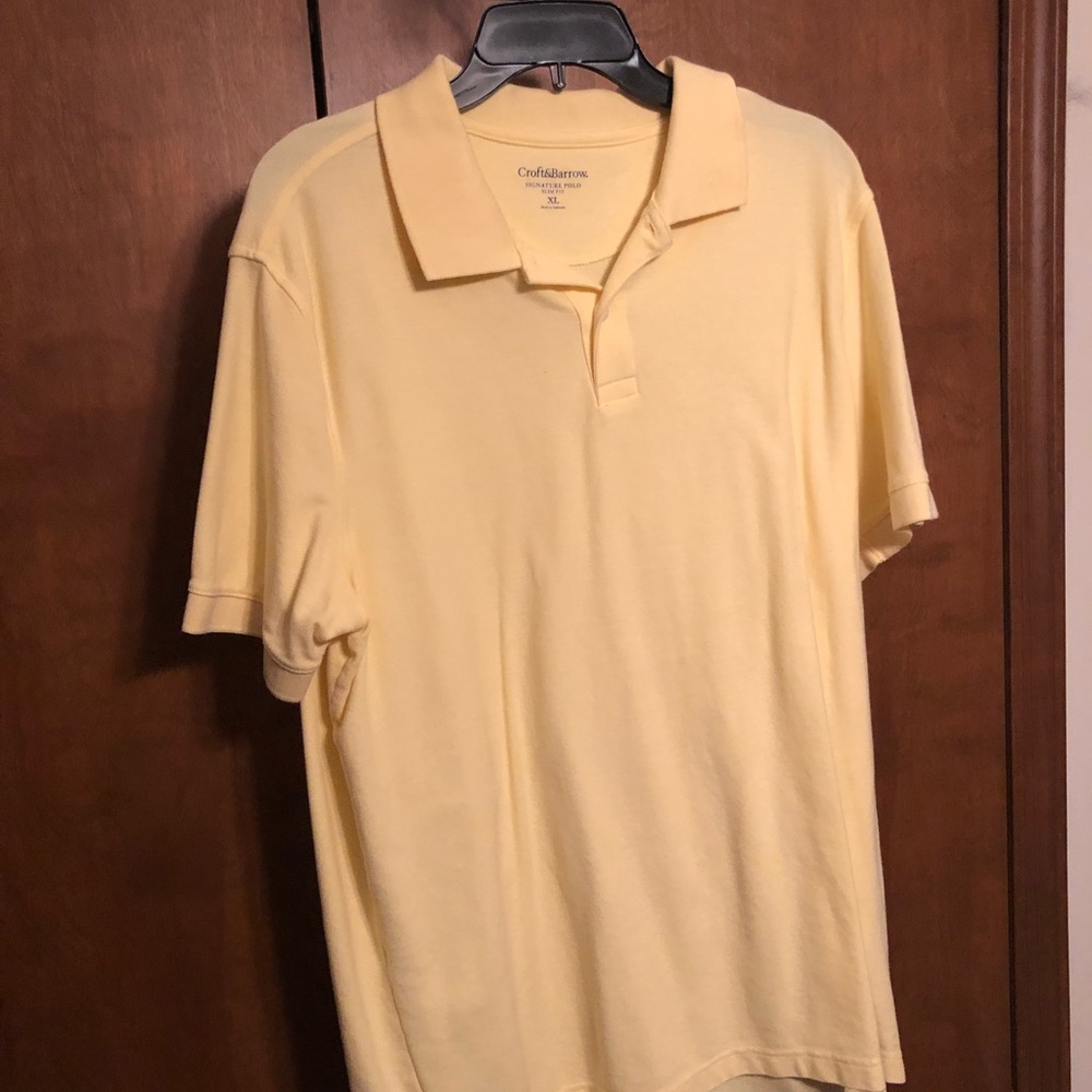 XL Yellow Polo